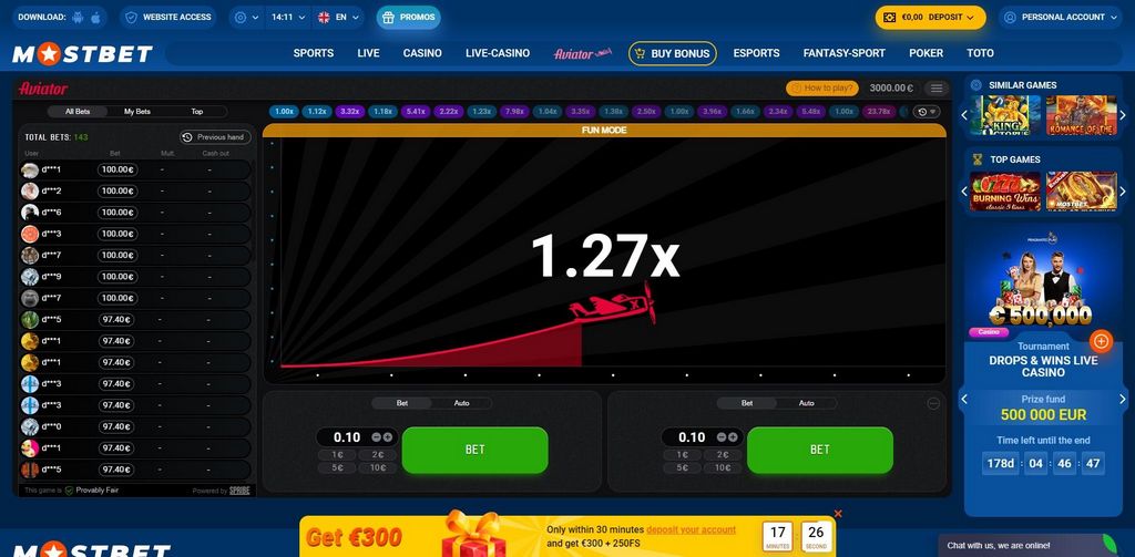 Mostbet BD Bangladesh Includes