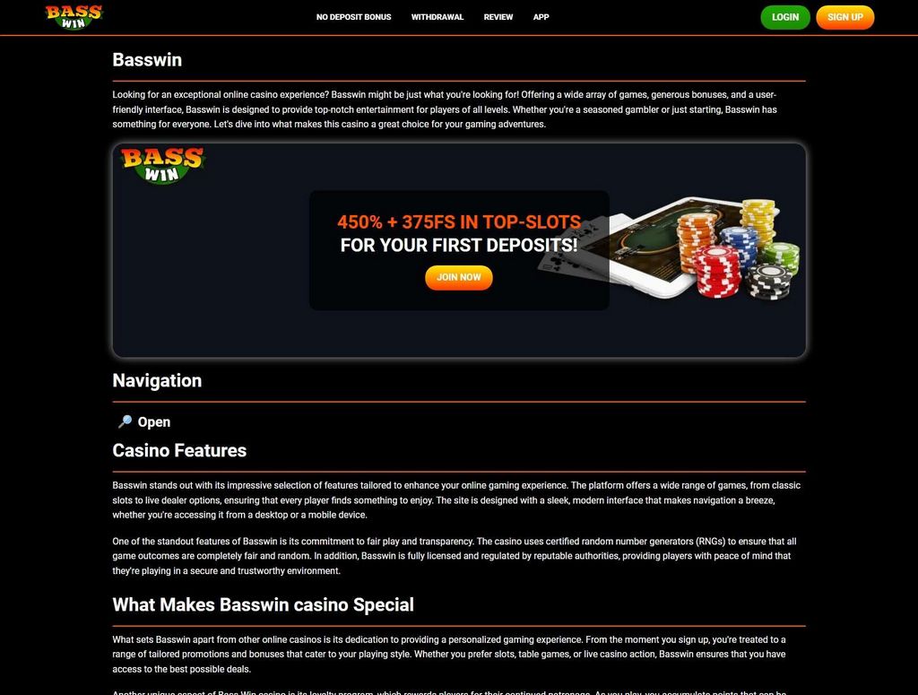 Is BassWin Gambling Enterprise Legit for UK Players? An Extensive Evaluation of Playing Online Casino Online in English
