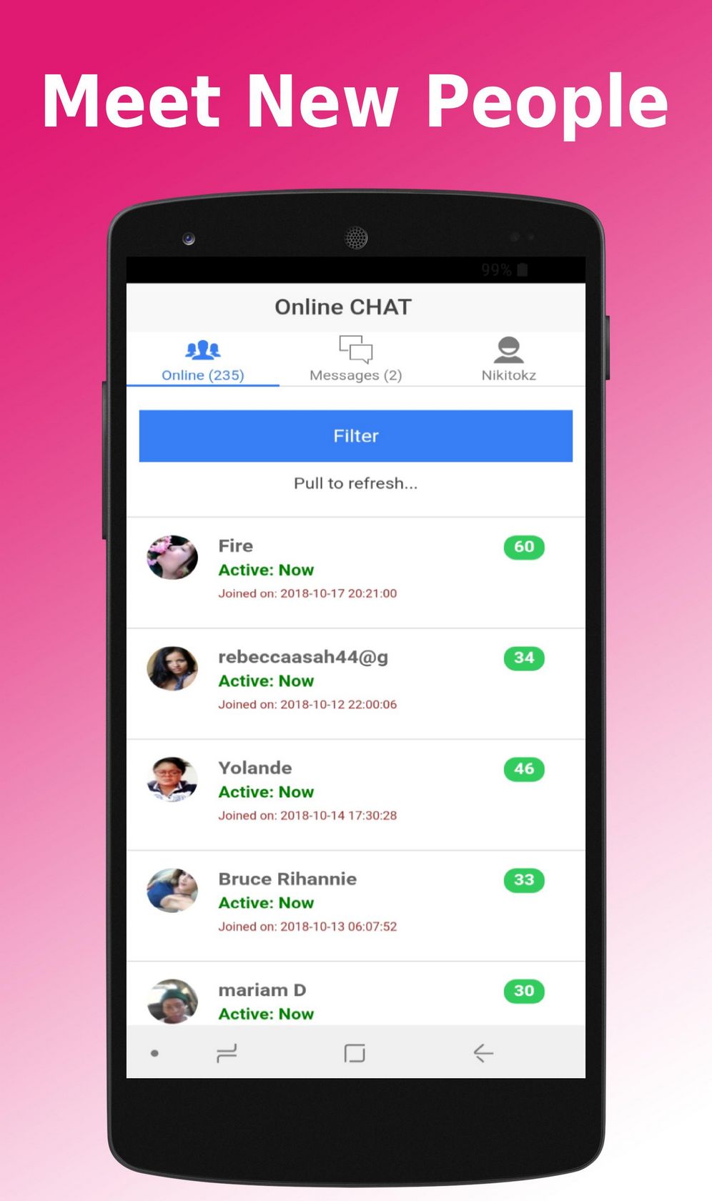 Alonadate: A Modern System for Meaningful Online Connections