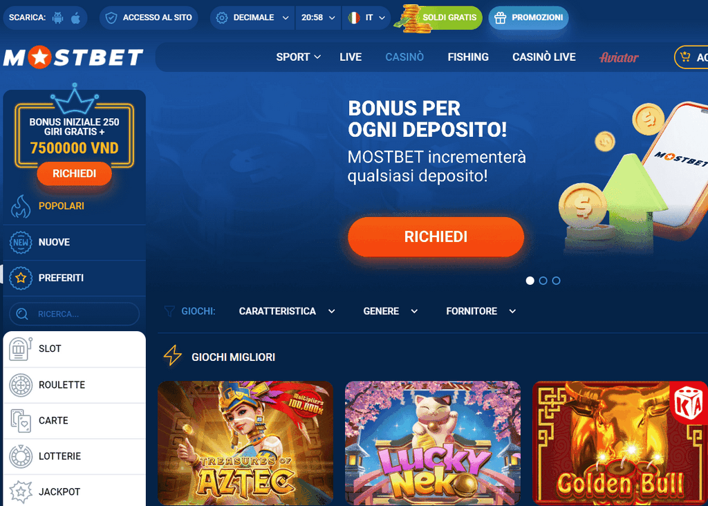 Mostbet Mirror — онлайн-казино и букмекерская контора Mostbet